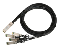 Moduł SFP ExtraLink QSFP+ DAC Kabel QSFP+ DAC 40Gbps do 4x 10Gbps 3m 30AWG